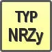 Piktogram - Typ: NRZy